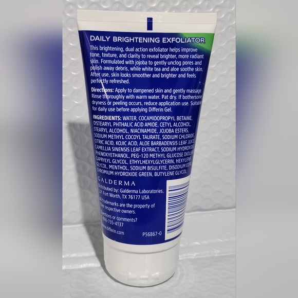 Differin Cleanse Daily Brightening Exfoliator Cleanse - Picture 6 of 7